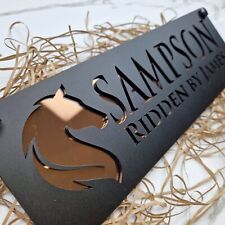 Horse name plaque for sale  WIGAN