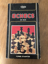 Jeu échecs buis d'occasion  Manosque