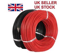 Cabo de fio de silicone macio flexível 4/6/8/10/12/14/16/18 AWG vendedor do Reino Unido estoque do Reino Unido comprar usado  Enviando para Brazil