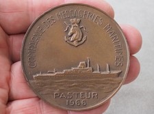 Médaille bronze paquebot d'occasion  France