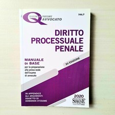 Diritto processuale penale usato  San Giorgio a Cremano