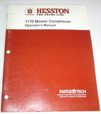 Hesston 1170 mower for sale  Elizabeth