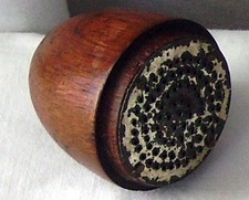 Antique treen nutmeg for sale  EASTBOURNE