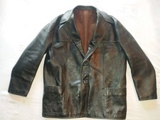 Veste cuir vintage d'occasion  Écouen