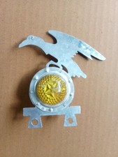 Emblema refletor amarelo pássaro prata bicicleta moto para-lamas dianteiro novo na caixa comprar usado  Enviando para Brazil