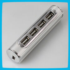 Biurko przenośne 4 porty 4-portowy koncentrator USB 2.0 srebrny, używany na sprzedaż  PL