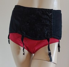 Reggicalze vintage nero usato  Portomaggiore