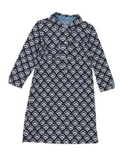 Vestido justo feminino VINEYARD VINES padrão abstrato Reino Unido 6 XS azul marinho DG48 comprar usado  Enviando para Brazil
