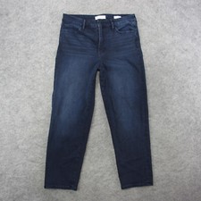 Usado, Jeans feminino Social Standard 12 azul lavagem escura perna reta comprar usado  Enviando para Brazil