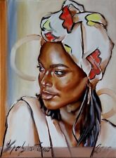 Quadro moderno africa usato  Napoli