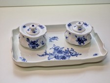 Meissen schreibgarnitur zwiebe gebraucht kaufen  Stollberg, Niederdorf