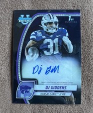 DJ Giddens 2024 Bowman University 1. czarny szafirowy samochód /10 (1/10) na sprzedaż  Wysyłka do Poland