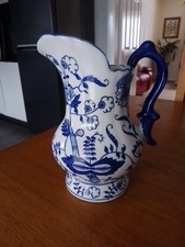 Blue white jug. for sale  PAR