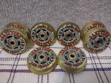 Bullzeye Head Hunters conjunto de rodas de skate em linha com rolamentos ABEC 3k 72mm 82A vintage comprar usado  Enviando para Brazil