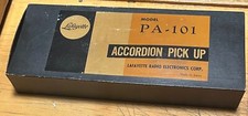 VINTAGE NOS LAFAYETTE PA-101 MICROFONE ACORDEÃO CAPTADOR PEGAR NOVO NA CAIXA comprar usado  Enviando para Brazil