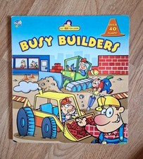 Busy Builders Construction Words Flip Flap Fun Board Books for Toddlers comprar usado  Enviando para Brazil
