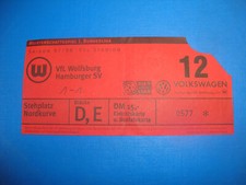 Ticket vfl wolfsburg gebraucht kaufen  Kamen