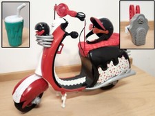 Monster High G1 Ghoulia Yelps’ Scooter com Ambos os Capacetes, Mochila, Suporte+ comprar usado  Enviando para Brazil