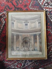 Aquarelle xixe panthéon d'occasion  Paris IV