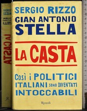 Casta. sergio rizzo usato  Ariccia