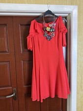 Coral pink dress for sale  BALLYMENA