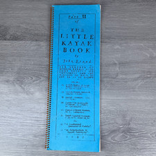 The Little Kayak Book 1987 Volume 2 by John Brand England Spiral Bound, usado comprar usado  Enviando para Brazil