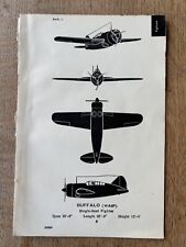 Buffalo fighter plane for sale  RYDE