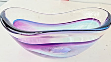 Blown glass bowl for sale  Lewes