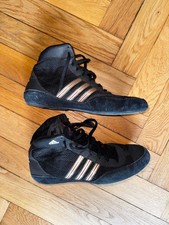 Schwarze boxschuhe adidas gebraucht kaufen  Hamburg