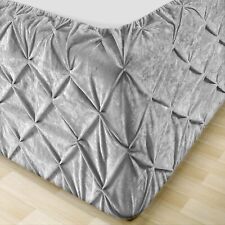 Lençol Pintuck Valance veludo divã cama base envoltório solteiro casal super king  comprar usado  Enviando para Brazil