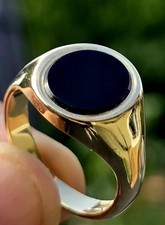 9ct gold onyx for sale  BIRMINGHAM