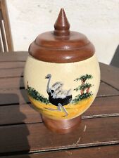 Oeuf autruche ancien d'occasion  Saint-Privat-des-Vieux