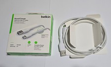 Cabo USB-A para USB-C trançado Belkin Boost Charge original não usado 3,3 pés/1M comprar usado  Enviando para Brazil