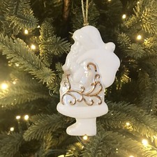 Lenox porcelain santa for sale  Middlesex
