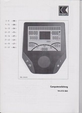 Instructions kettler computer d'occasion  Expédié en Belgium