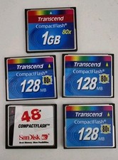 Transcend compactflash 128 usato  Catania