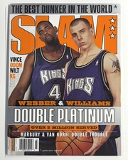 SLAM #40 Jason Williams Chris Webber março 2000 revista de banca com pôster comprar usado  Enviando para Brazil