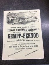 Ancien rare buvard d'occasion  Vézelise