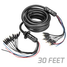 PRV Audio Snake 10RCA-30 Car Audio 30 pés de cabo Medusa 10 Canais RCA + 3 Power comprar usado  Enviando para Brazil