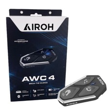 Używany, Airoh AWC4 Kask Motocykl Motocykl Domofon System komunikacji na sprzedaż  Wysyłka do Poland