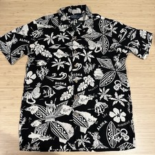 Camisa polo masculina manga curta floral havaiana linho M vintage Ralph Lauren comprar usado  Enviando para Brazil