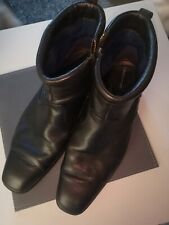 Rockport black leather for sale  STALYBRIDGE