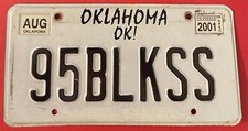 95blkss vanity license for sale  Brandon