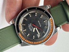 Moldura rara 1960 INVICTA Royal Marine baquelite 36,5 mm mergulhador automático aço inoxidável comprar usado  Enviando para Brazil