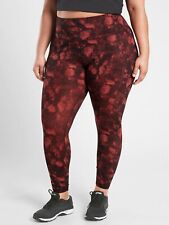 Athleta Rainier Estampado Apertado, Floral Congelado Quente MAIS TAMANHO 3 X #631810 NOVO comprar usado  Enviando para Brazil