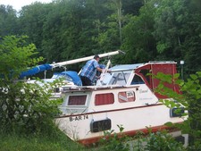 Robustes stahl kajütboot gebraucht kaufen  Berlin
