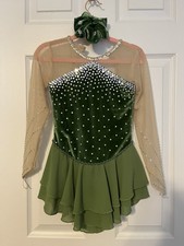 Green skating dress for sale  Orlando