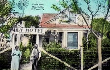 Cartão postal colorido vintage hotel familiar, El Verano CA Califórnia (3) CÓPIA comprar usado  Enviando para Brazil