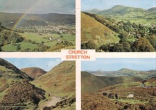 Postcard church stretton for sale  STOCKPORT