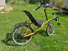 Liegefahrrad sitzfahrrad hercu gebraucht kaufen  Rodenbach